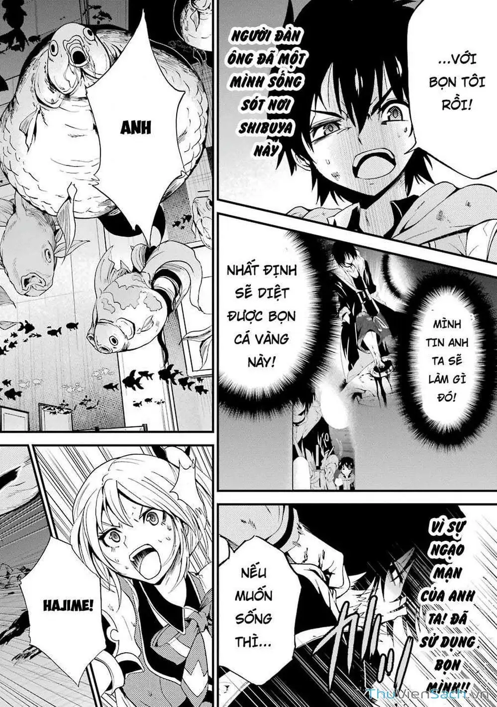 Truyện Tranh Cá Vàng Sát Thủ - Shibuya Kingyo trang 4