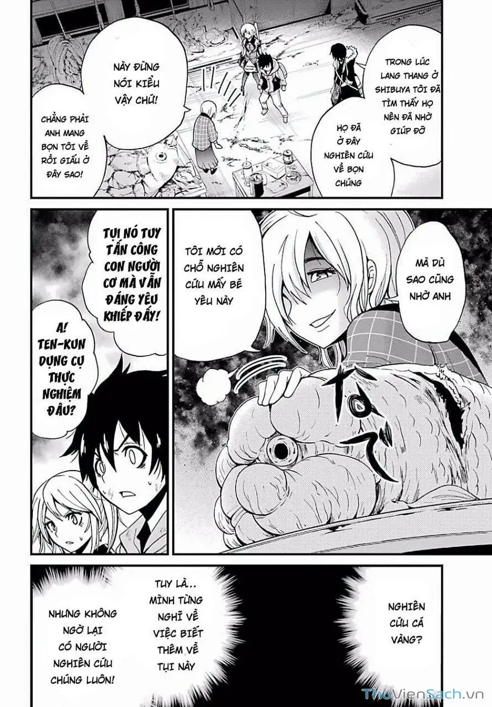 Truyện Tranh Cá Vàng Sát Thủ - Shibuya Kingyo trang 4