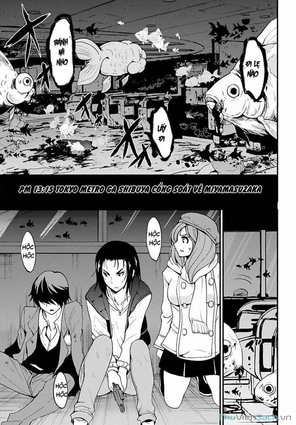 Truyện Tranh Cá Vàng Sát Thủ - Shibuya Kingyo trang 4