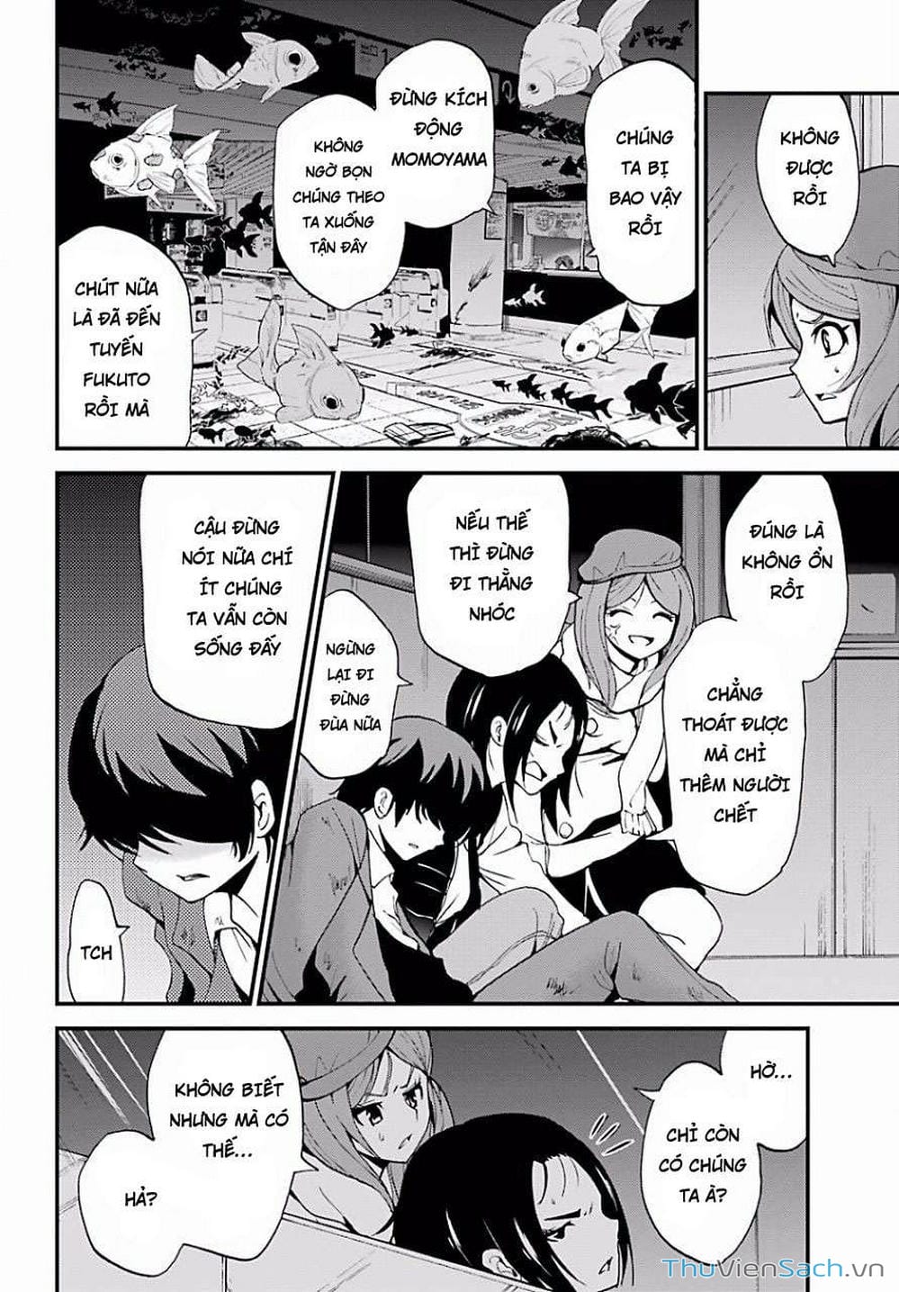 Truyện Tranh Cá Vàng Sát Thủ - Shibuya Kingyo trang 4