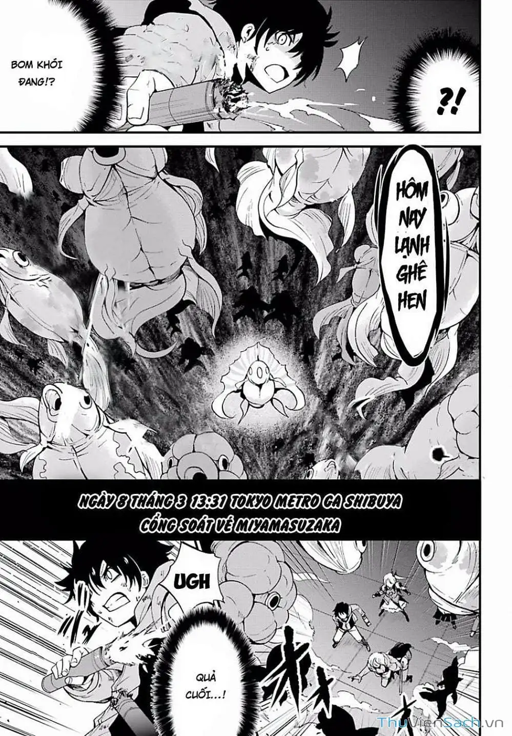 Truyện Tranh Cá Vàng Sát Thủ - Shibuya Kingyo trang 4