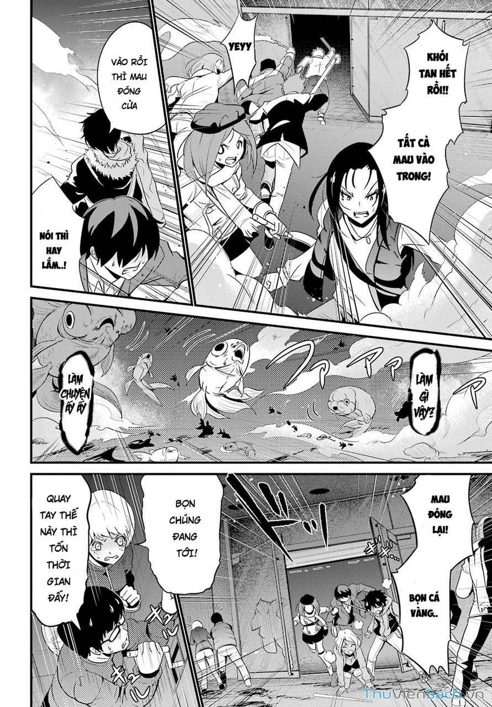 Truyện Tranh Cá Vàng Sát Thủ - Shibuya Kingyo trang 4