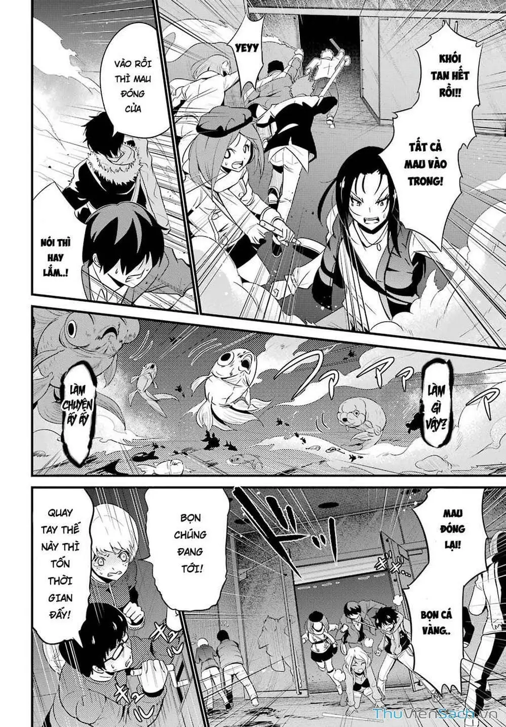 Truyện Tranh Cá Vàng Sát Thủ - Shibuya Kingyo trang 4