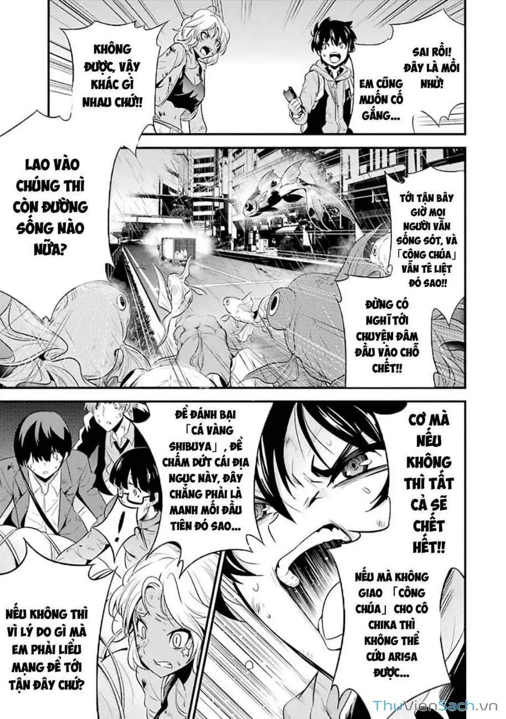 Truyện Tranh Cá Vàng Sát Thủ - Shibuya Kingyo trang 4