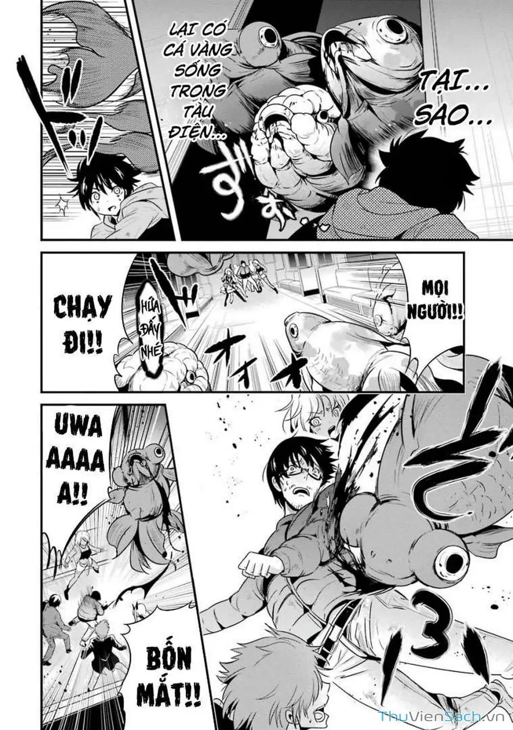 Truyện Tranh Cá Vàng Sát Thủ - Shibuya Kingyo trang 4