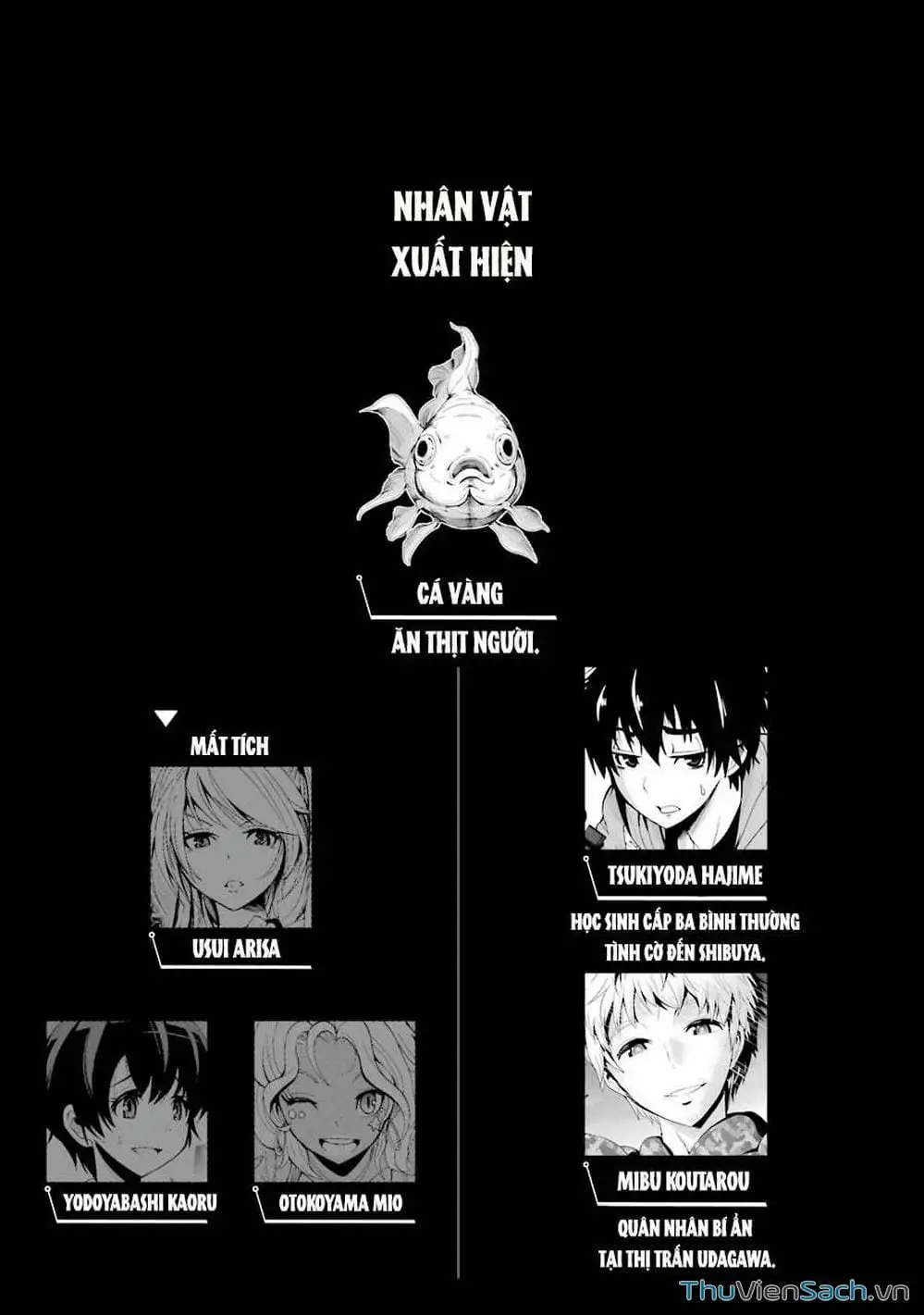 Truyện Tranh Cá Vàng Sát Thủ - Shibuya Kingyo trang 4