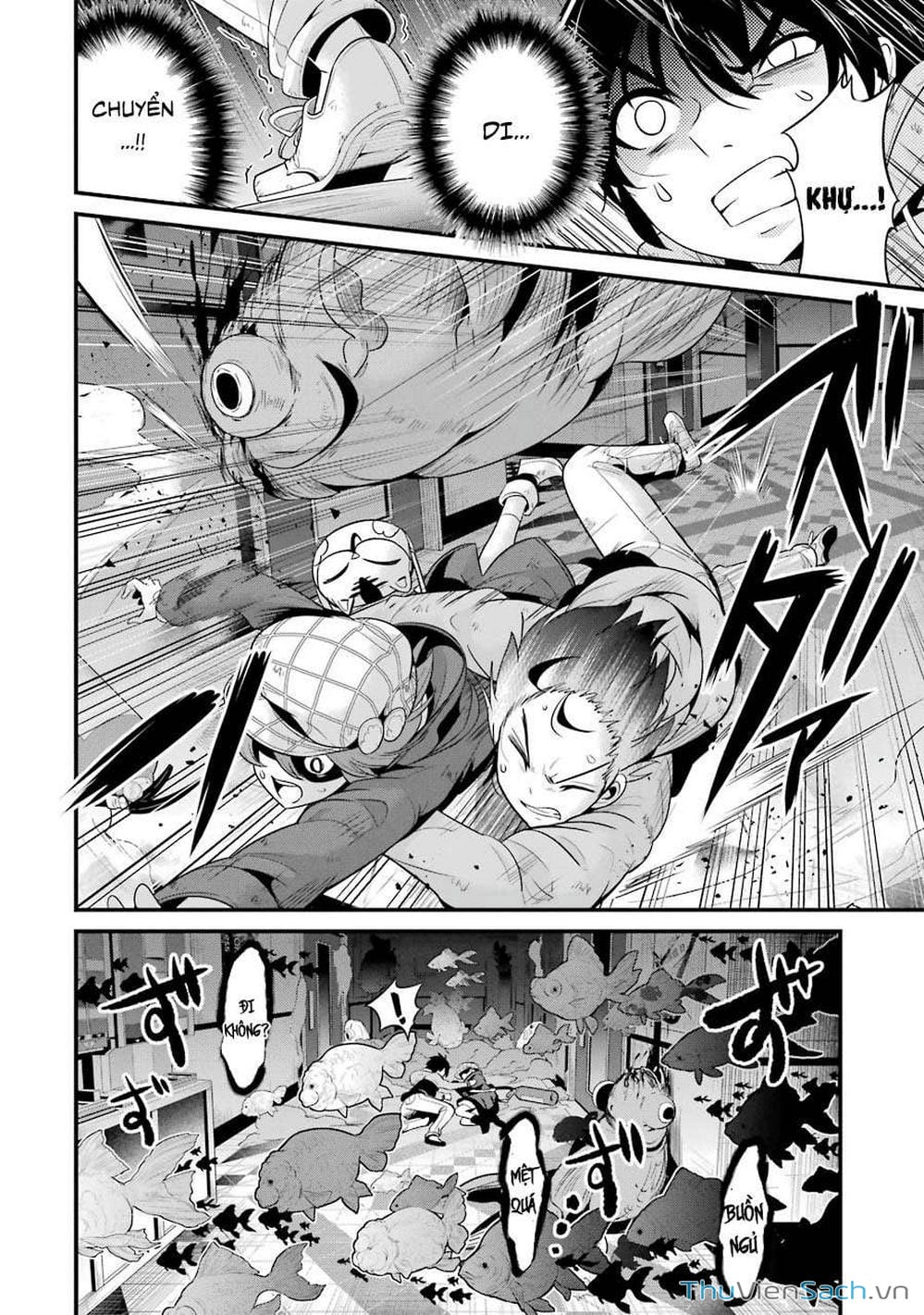 Truyện Tranh Cá Vàng Sát Thủ - Shibuya Kingyo trang 4