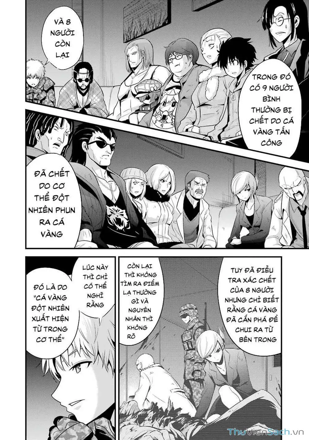 Truyện Tranh Cá Vàng Sát Thủ - Shibuya Kingyo trang 4