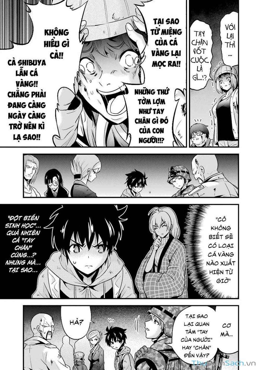 Truyện Tranh Cá Vàng Sát Thủ - Shibuya Kingyo trang 4