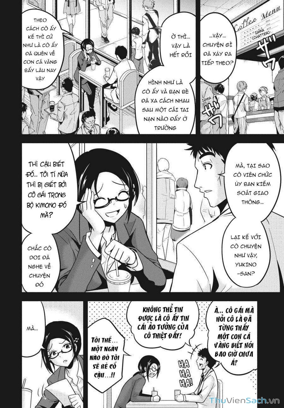 Truyện Tranh Cá Vàng Sát Thủ - Shibuya Kingyo trang 4