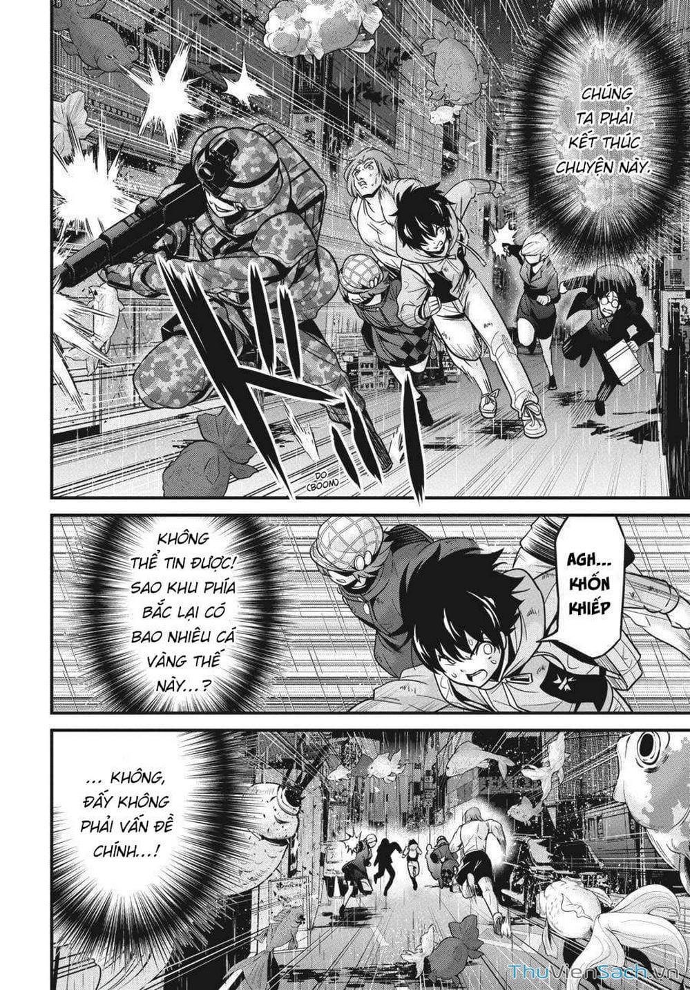 Truyện Tranh Cá Vàng Sát Thủ - Shibuya Kingyo trang 4