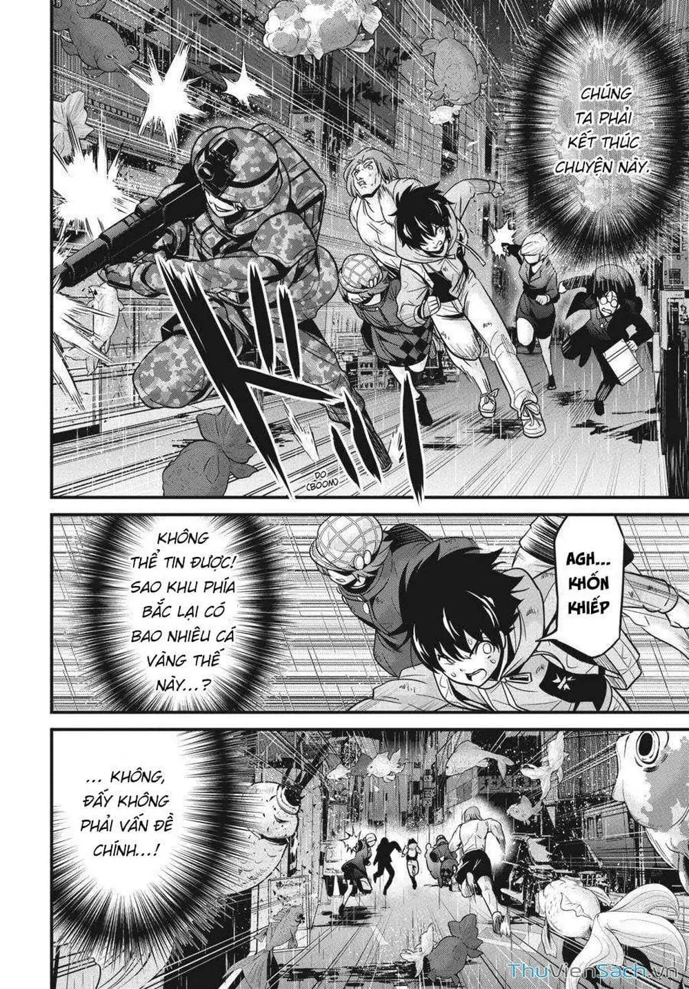 Truyện Tranh Cá Vàng Sát Thủ - Shibuya Kingyo trang 4