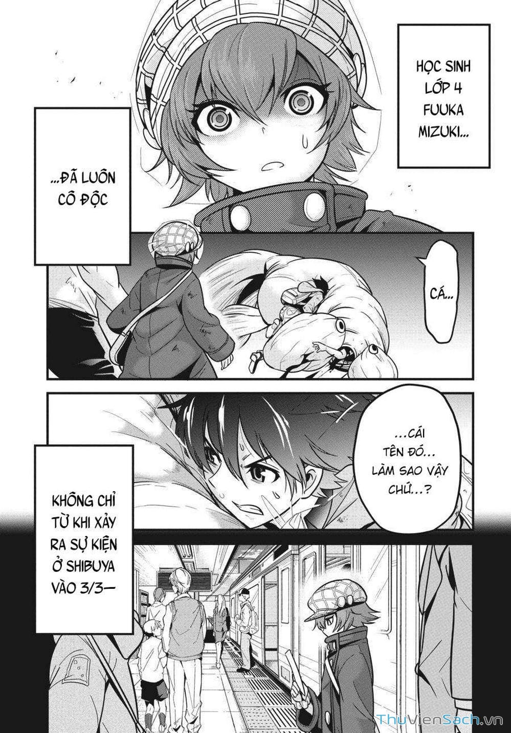 Truyện Tranh Cá Vàng Sát Thủ - Shibuya Kingyo trang 4