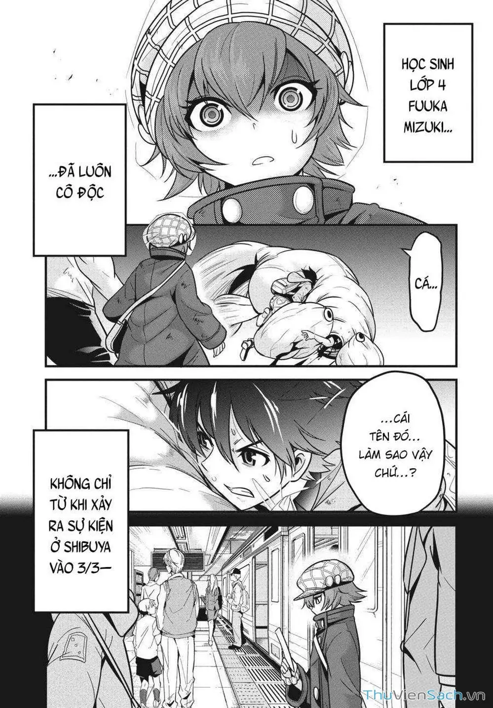 Truyện Tranh Cá Vàng Sát Thủ - Shibuya Kingyo trang 4