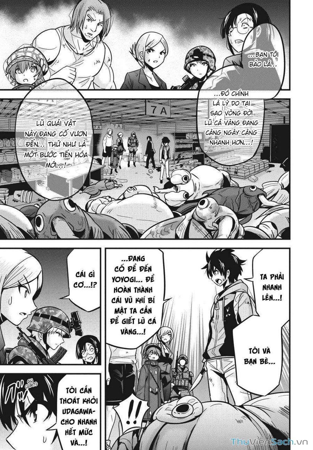 Truyện Tranh Cá Vàng Sát Thủ - Shibuya Kingyo trang 4