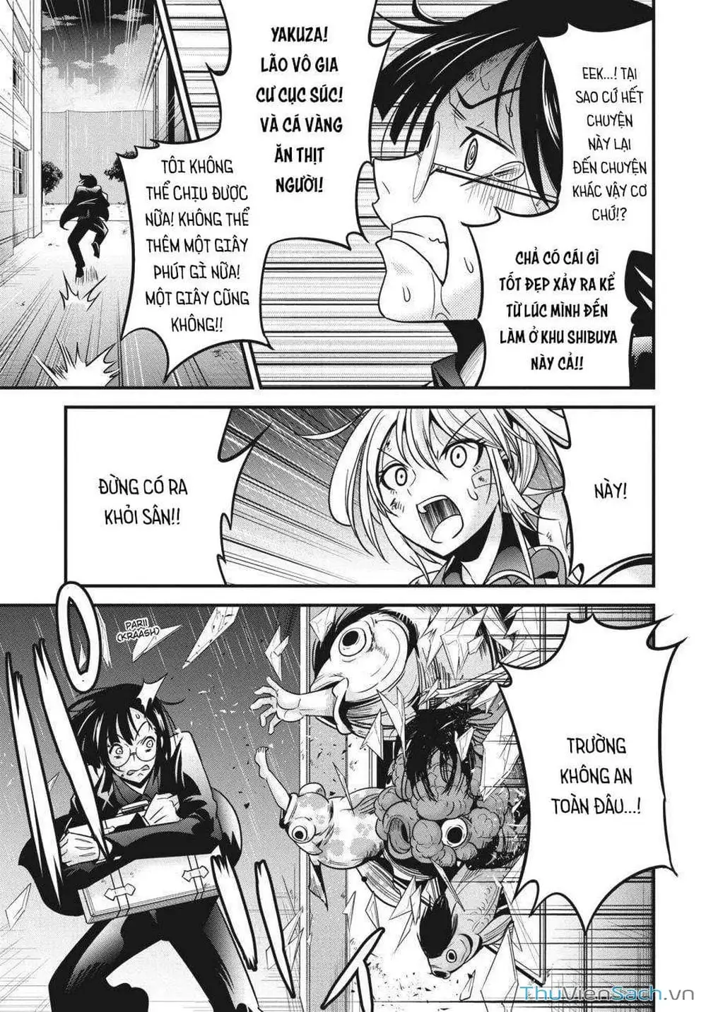 Truyện Tranh Cá Vàng Sát Thủ - Shibuya Kingyo trang 4