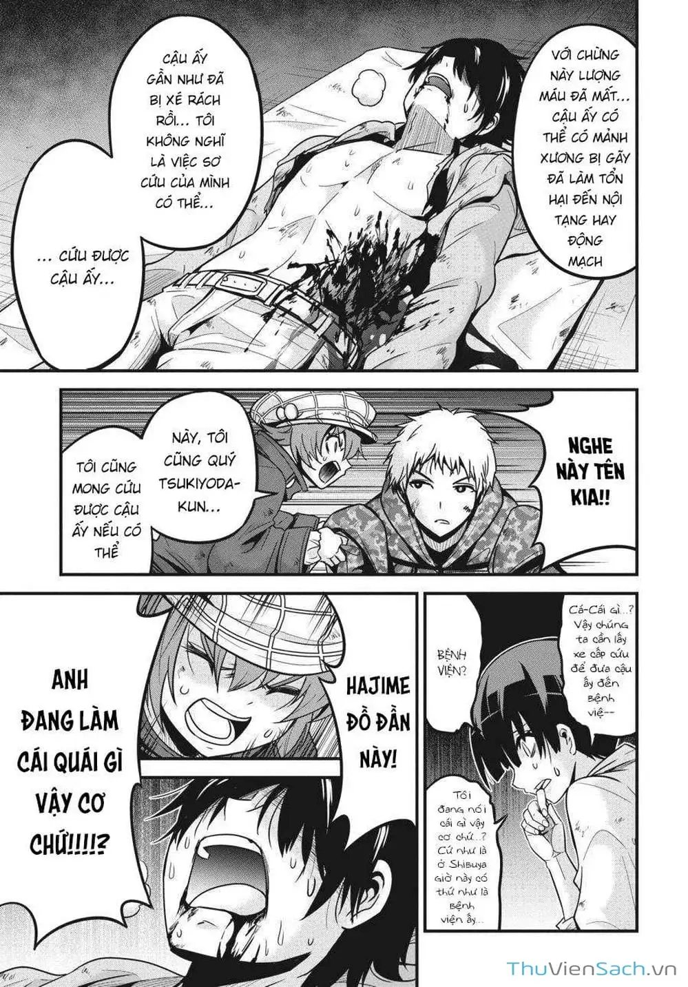 Truyện Tranh Cá Vàng Sát Thủ - Shibuya Kingyo trang 4