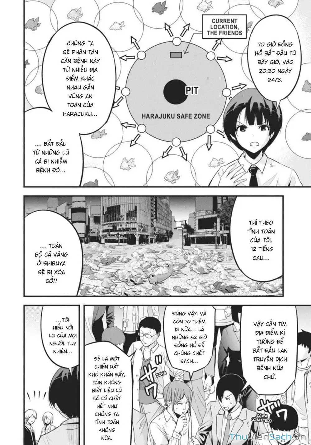 Truyện Tranh Cá Vàng Sát Thủ - Shibuya Kingyo trang 4