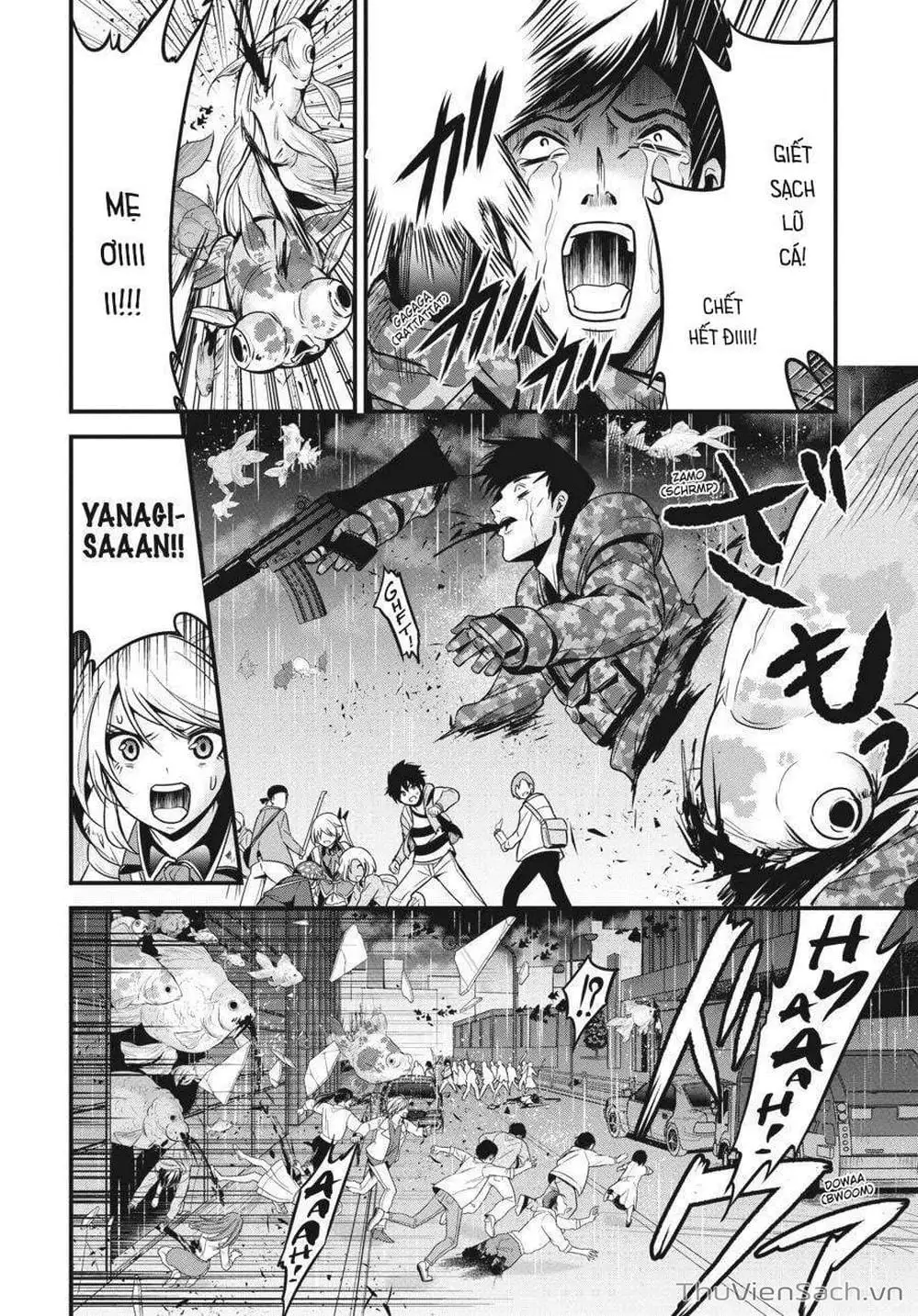Truyện Tranh Cá Vàng Sát Thủ - Shibuya Kingyo trang 4