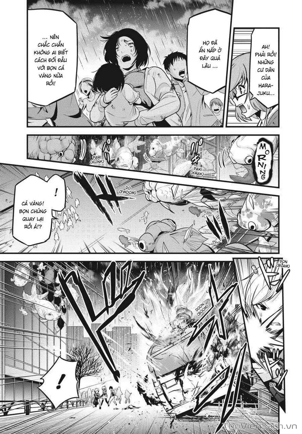 Truyện Tranh Cá Vàng Sát Thủ - Shibuya Kingyo trang 4