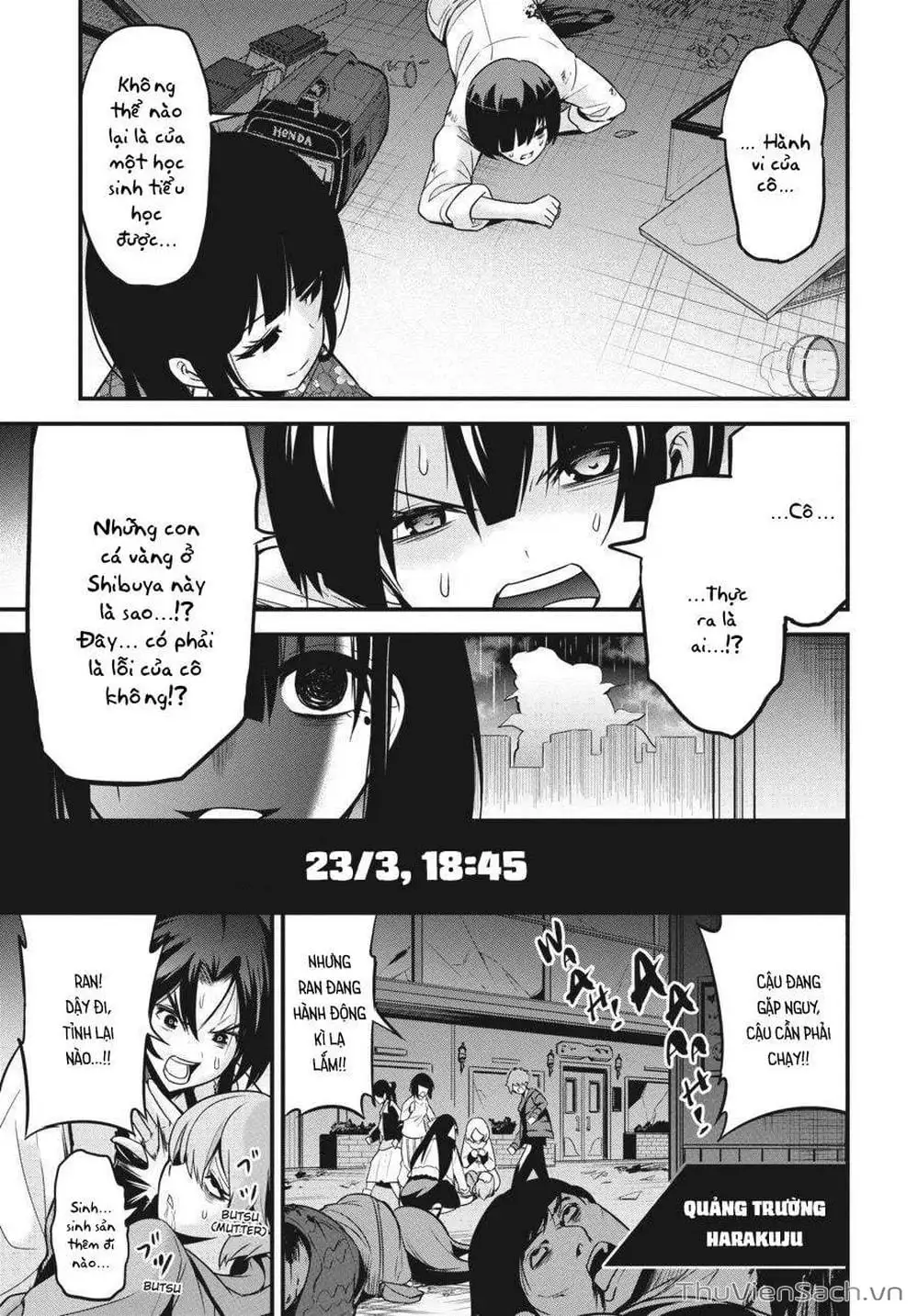 Truyện Tranh Cá Vàng Sát Thủ - Shibuya Kingyo trang 4