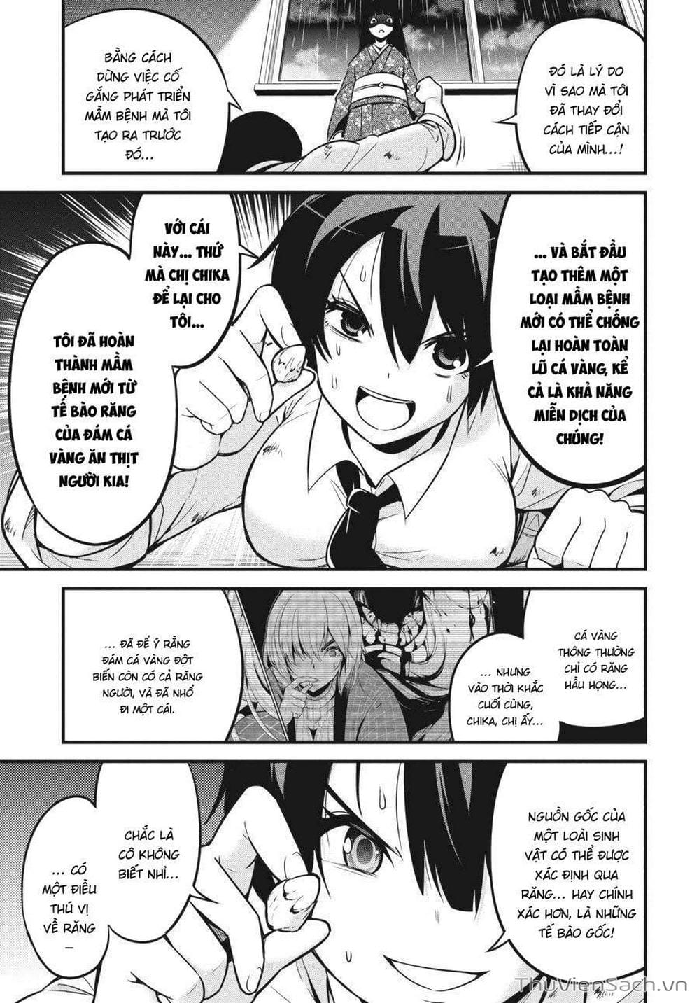 Truyện Tranh Cá Vàng Sát Thủ - Shibuya Kingyo trang 4