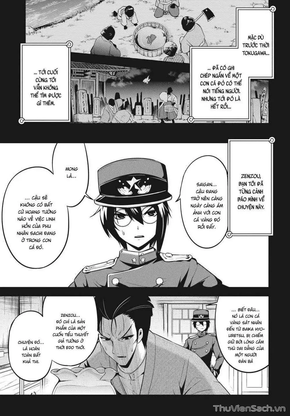 Truyện Tranh Cá Vàng Sát Thủ - Shibuya Kingyo trang 4
