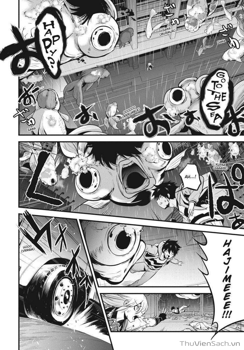 Truyện Tranh Cá Vàng Sát Thủ - Shibuya Kingyo trang 4