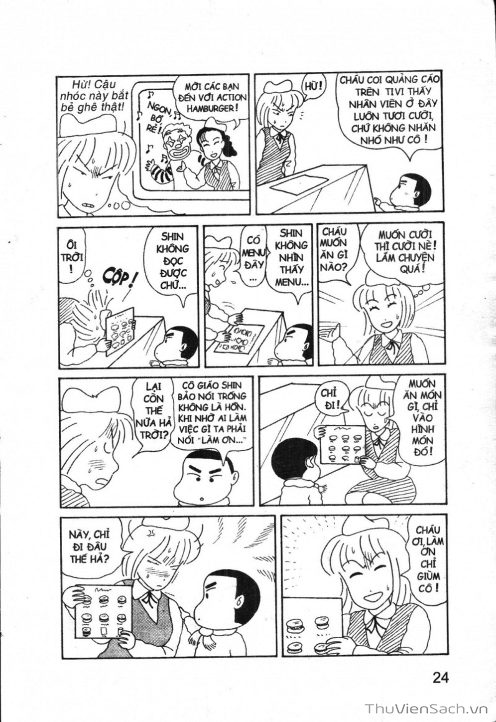 Truyện Tranh Shin - Cậu Bé Bút Chì trang 3