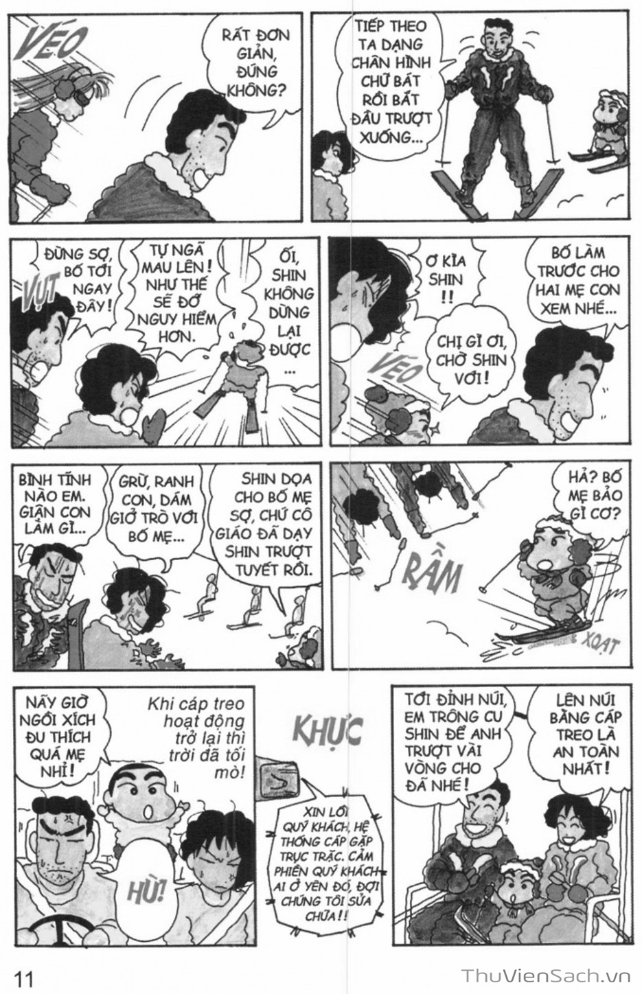 Truyện Tranh Shin - Cậu Bé Bút Chì trang 3