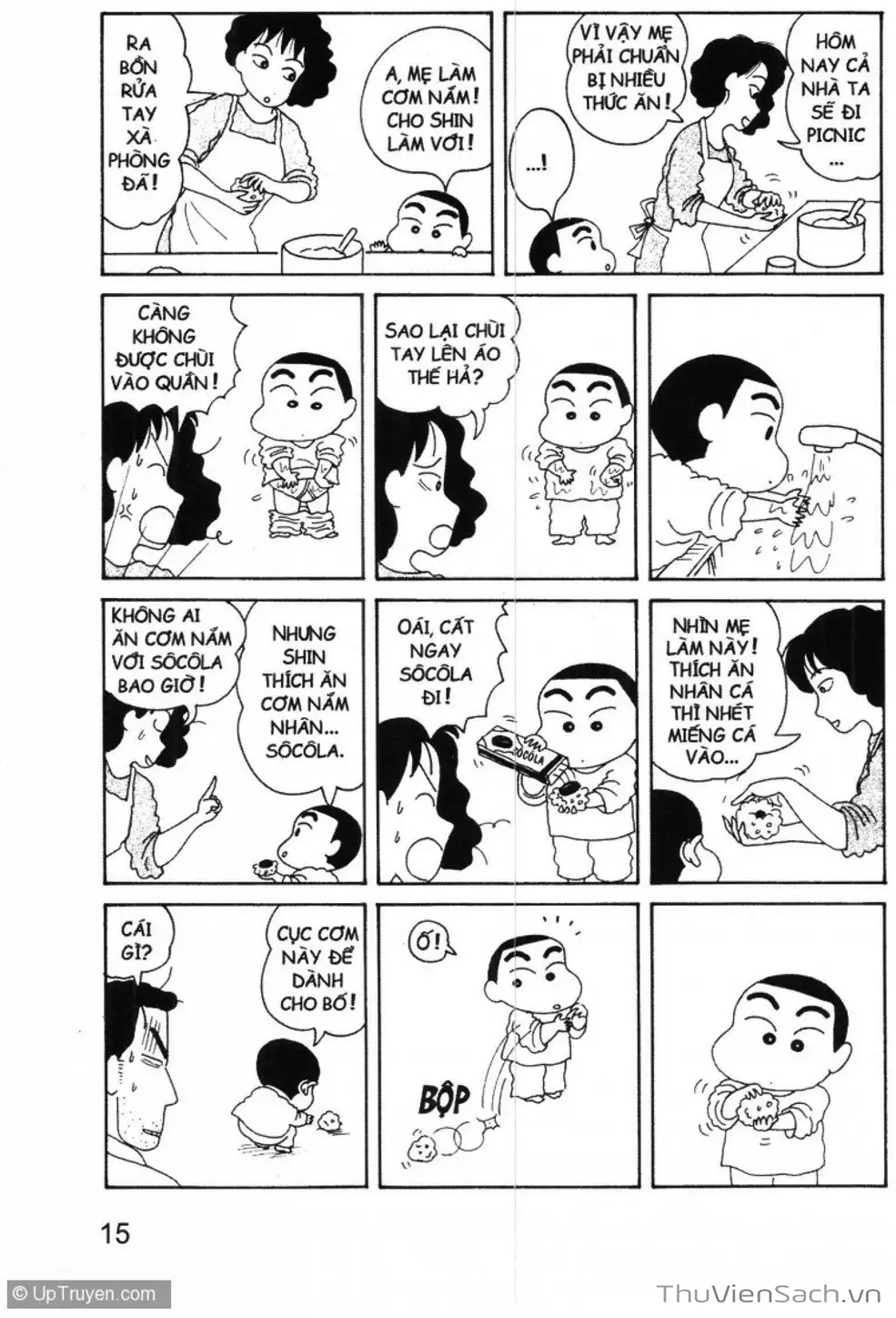 Truyện Tranh Shin - Cậu Bé Bút Chì trang 3