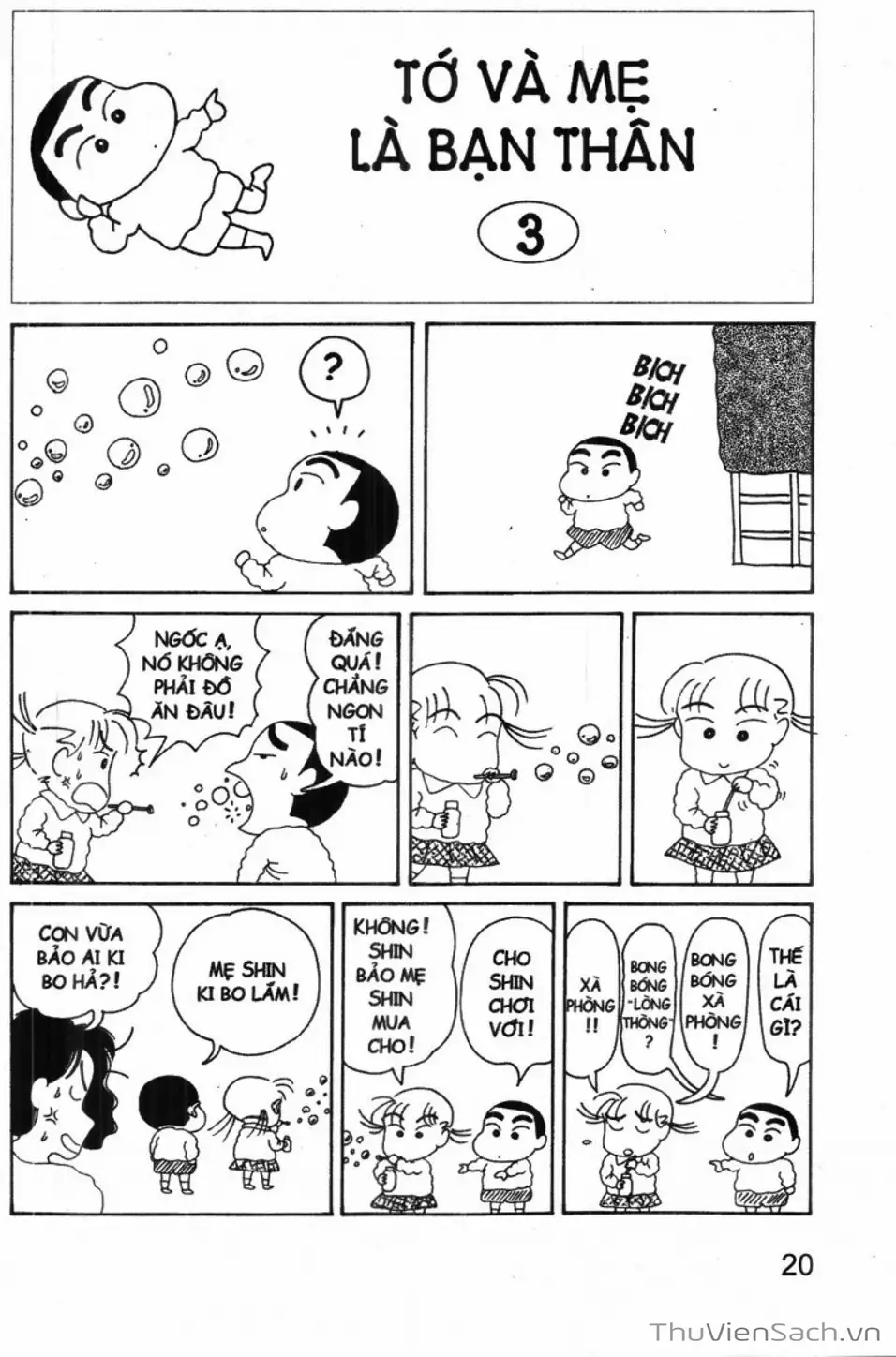 Truyện Tranh Shin - Cậu Bé Bút Chì trang 3