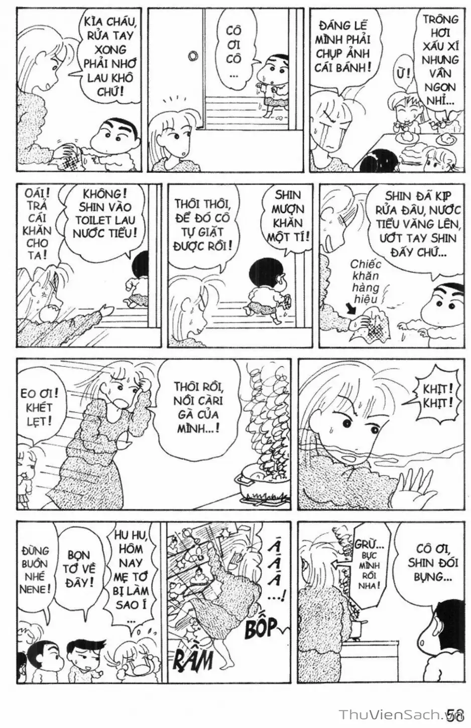 Truyện Tranh Shin - Cậu Bé Bút Chì trang 3