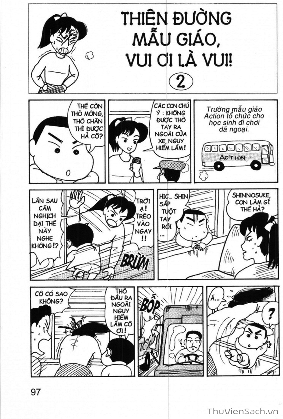 Truyện Tranh Shin - Cậu Bé Bút Chì trang 3