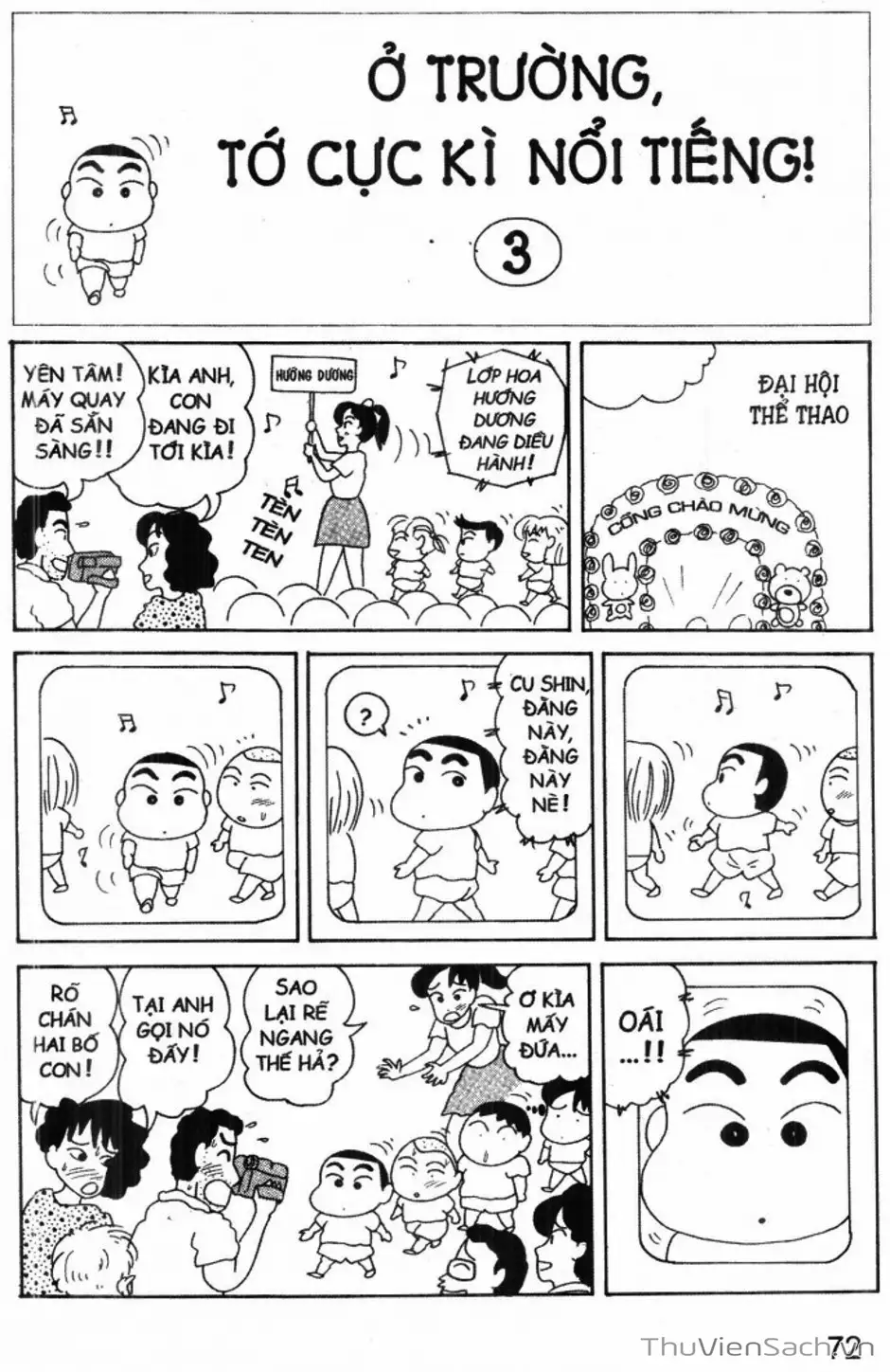 Truyện Tranh Shin - Cậu Bé Bút Chì trang 3