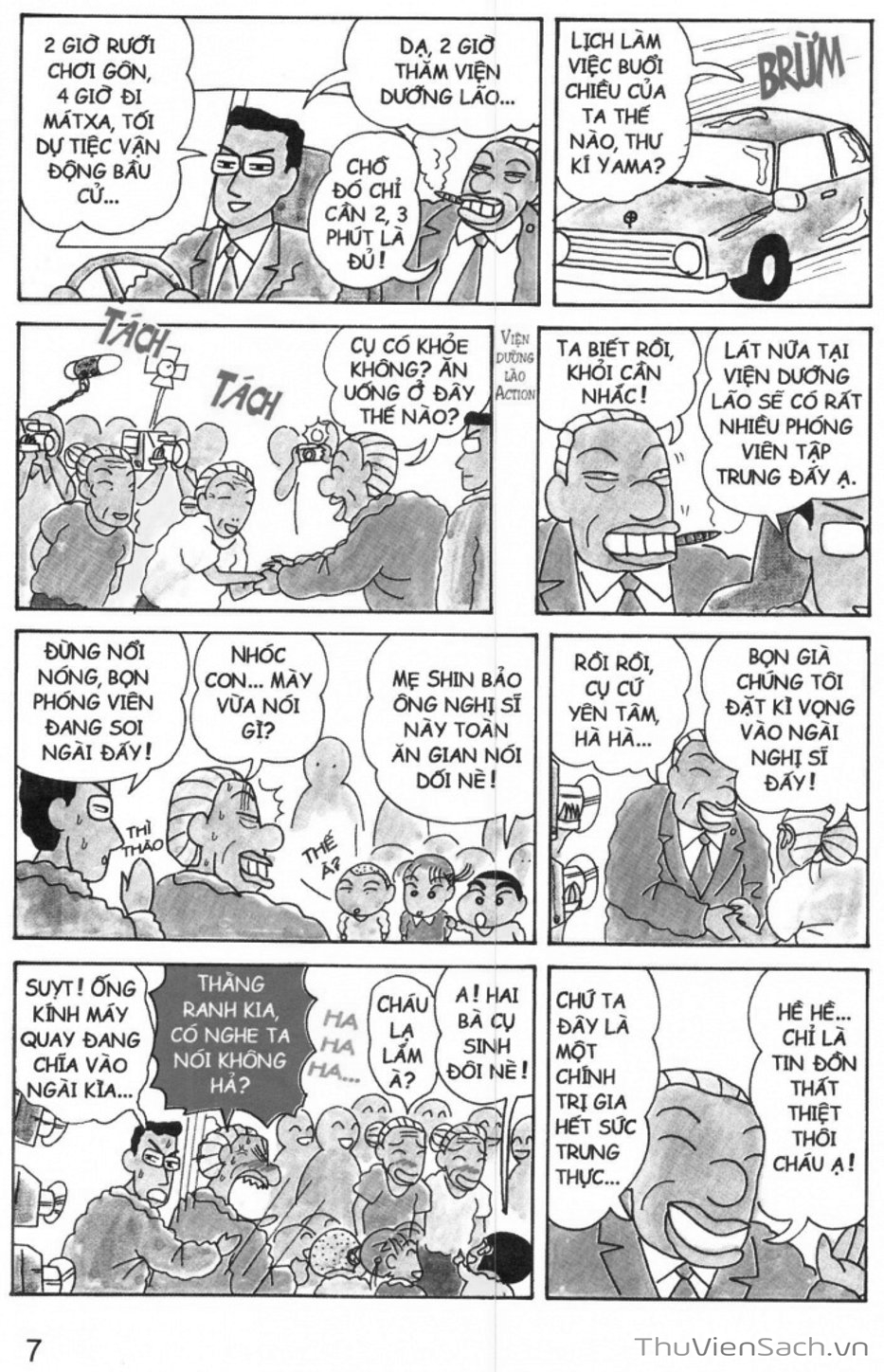 Truyện Tranh Shin - Cậu Bé Bút Chì trang 3