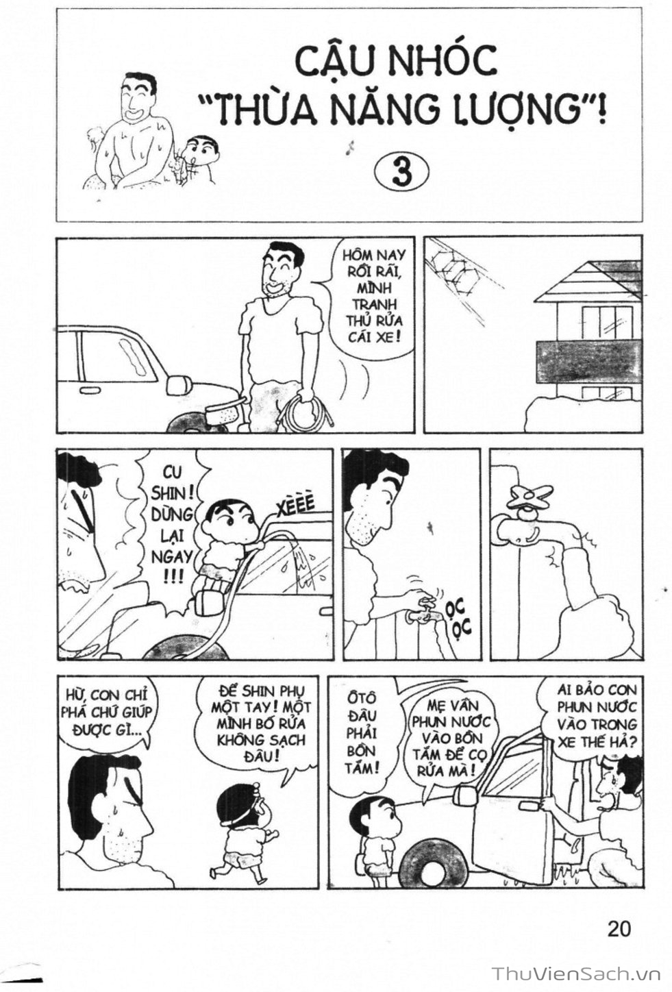 Truyện Tranh Shin - Cậu Bé Bút Chì trang 3