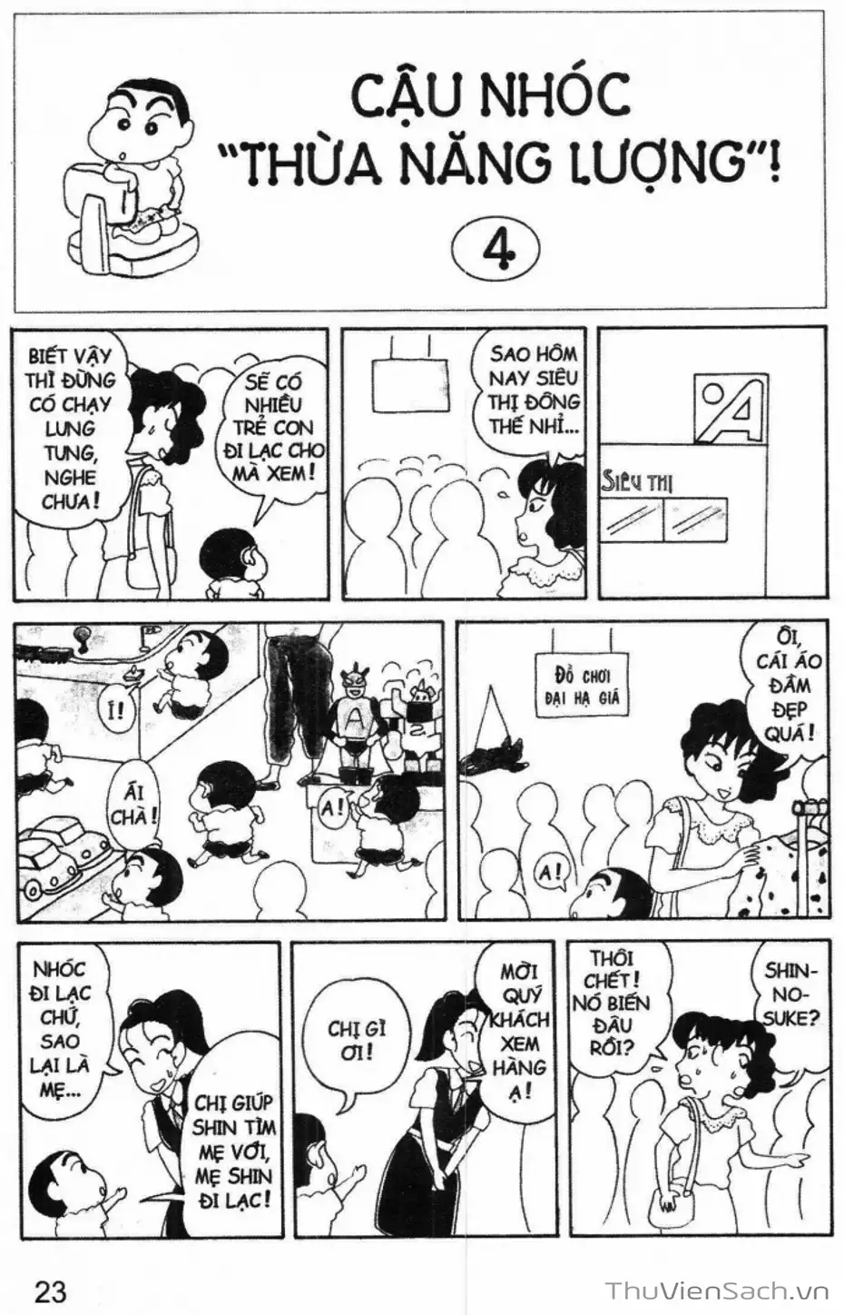 Truyện Tranh Shin - Cậu Bé Bút Chì trang 3