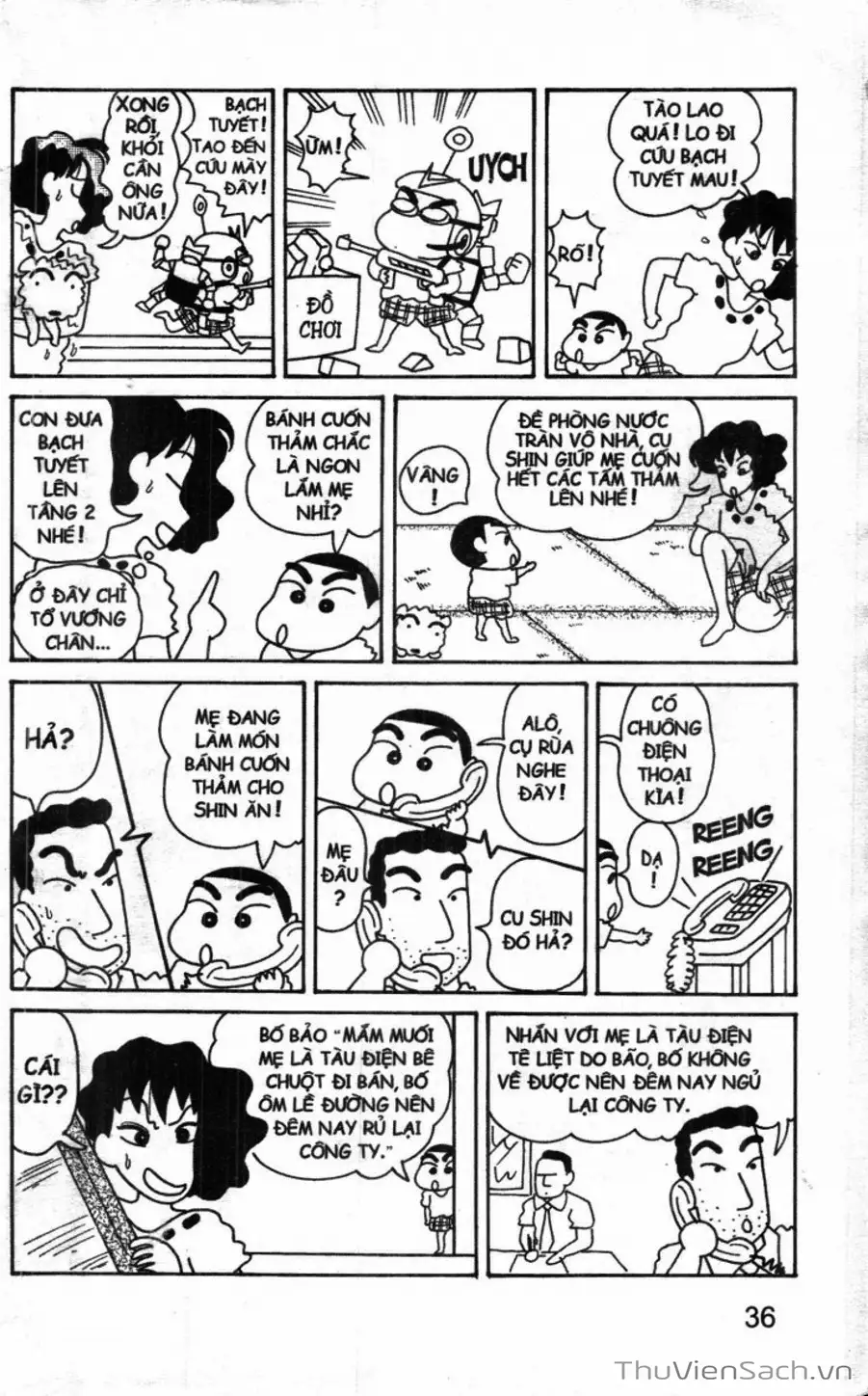 Truyện Tranh Shin - Cậu Bé Bút Chì trang 3