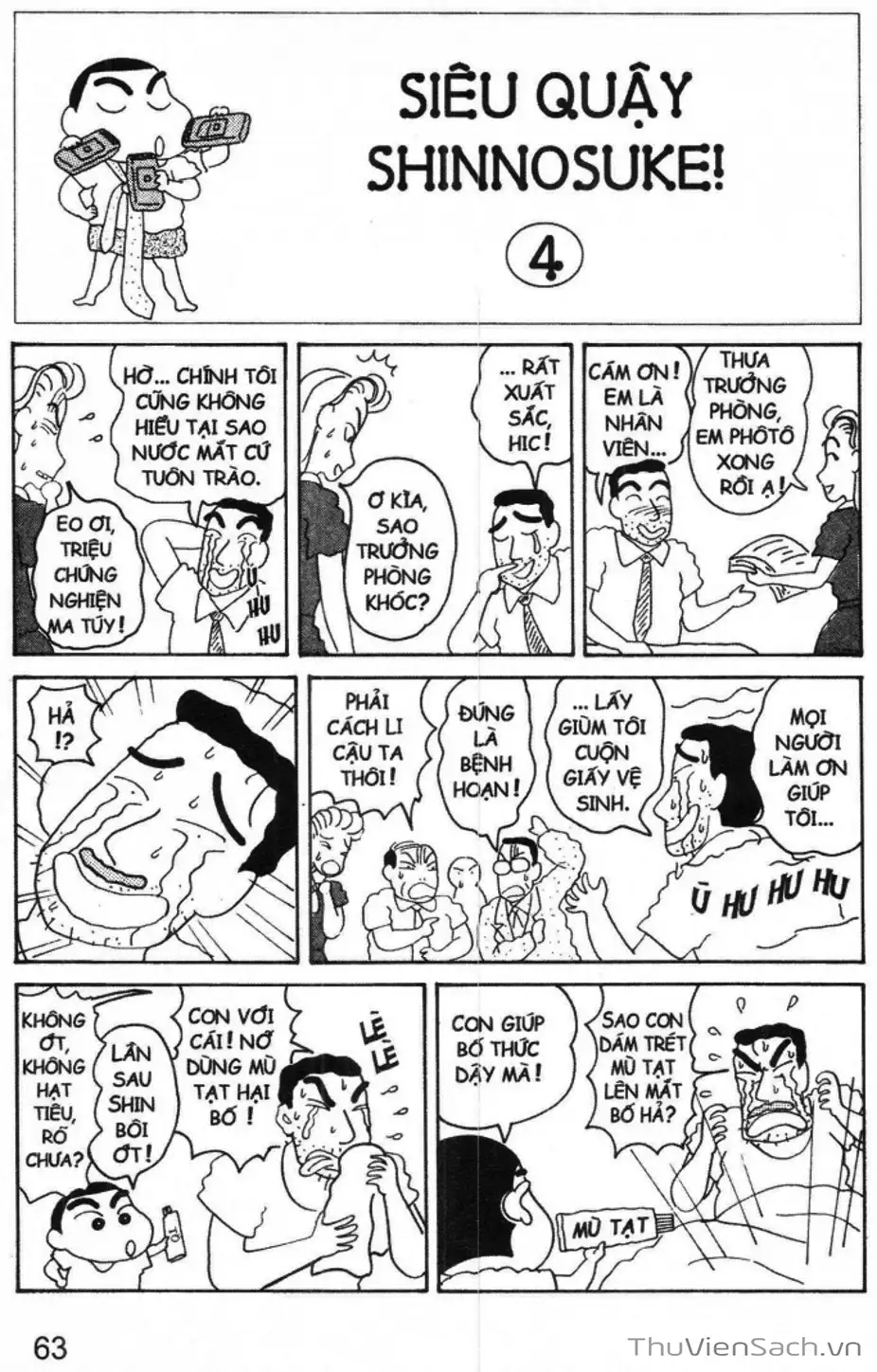 Truyện Tranh Shin - Cậu Bé Bút Chì trang 3