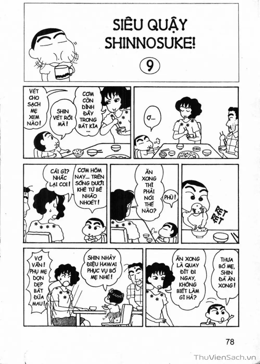 Truyện Tranh Shin - Cậu Bé Bút Chì trang 3