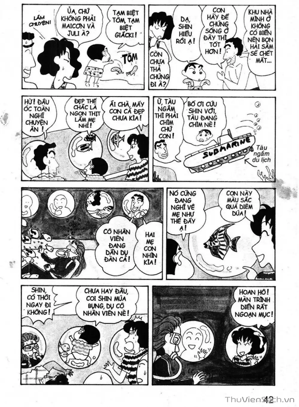 Truyện Tranh Shin - Cậu Bé Bút Chì trang 3