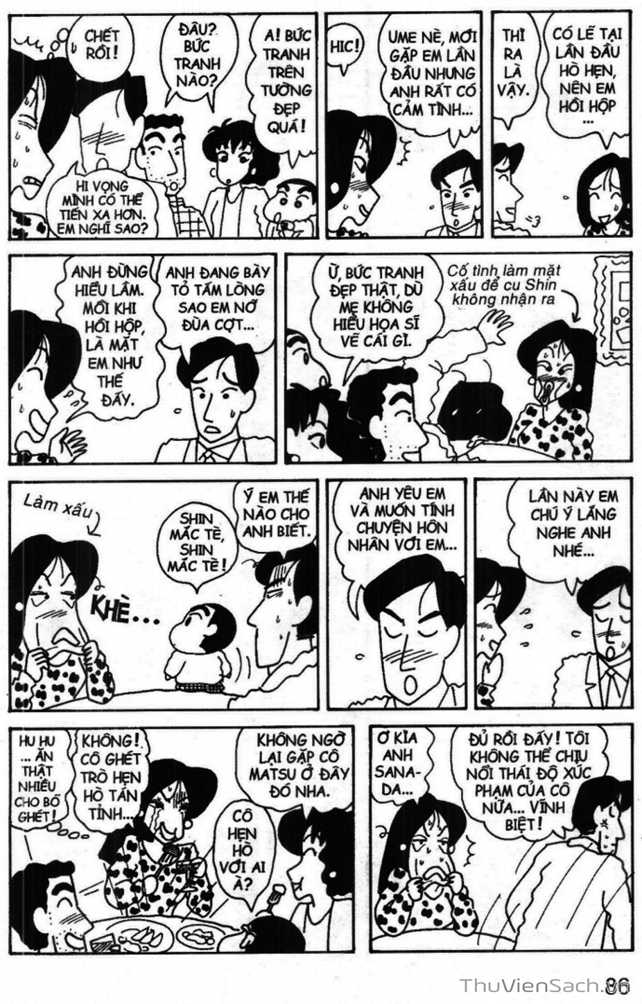 Truyện Tranh Shin - Cậu Bé Bút Chì trang 3