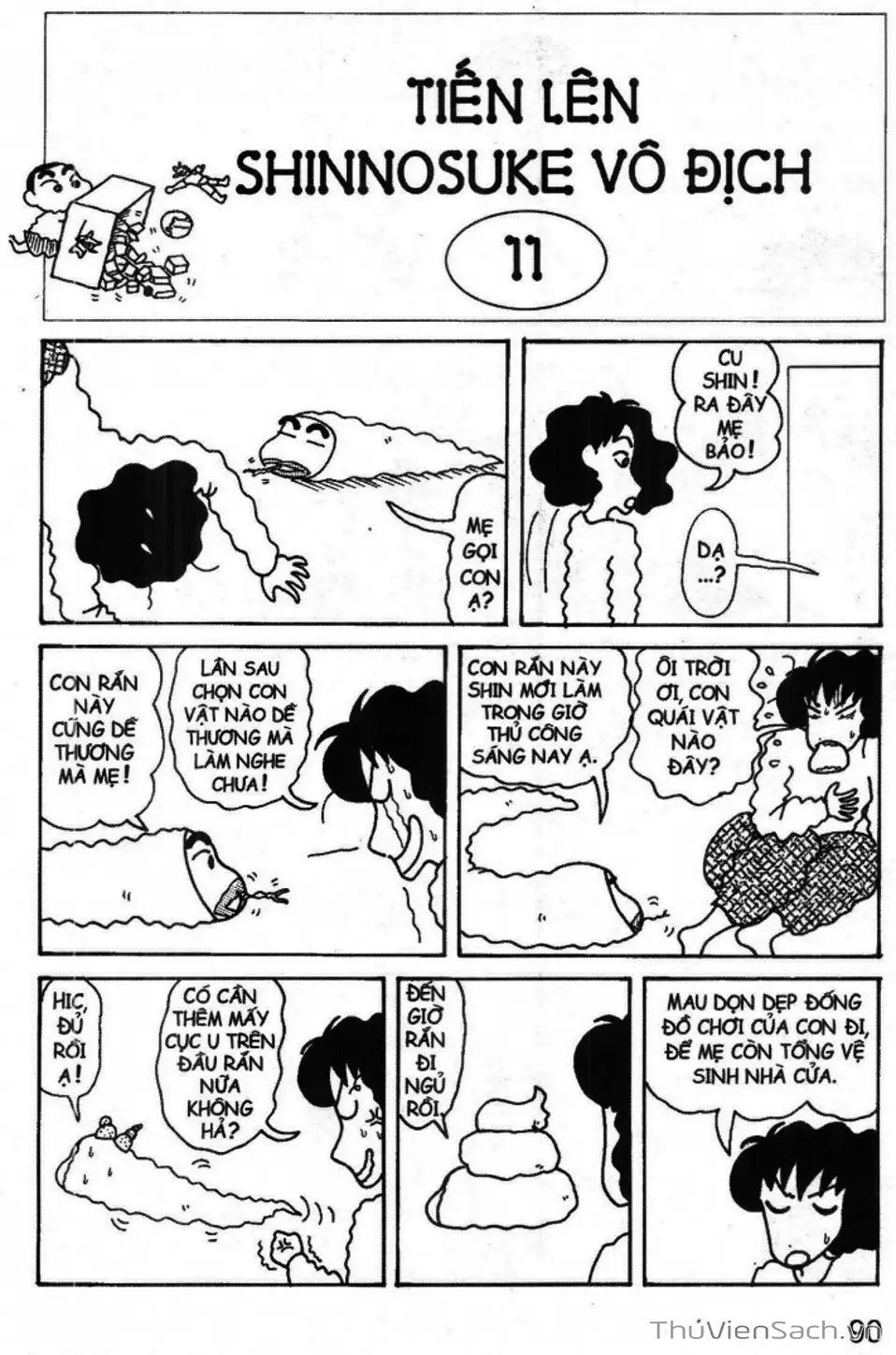 Truyện Tranh Shin - Cậu Bé Bút Chì trang 3