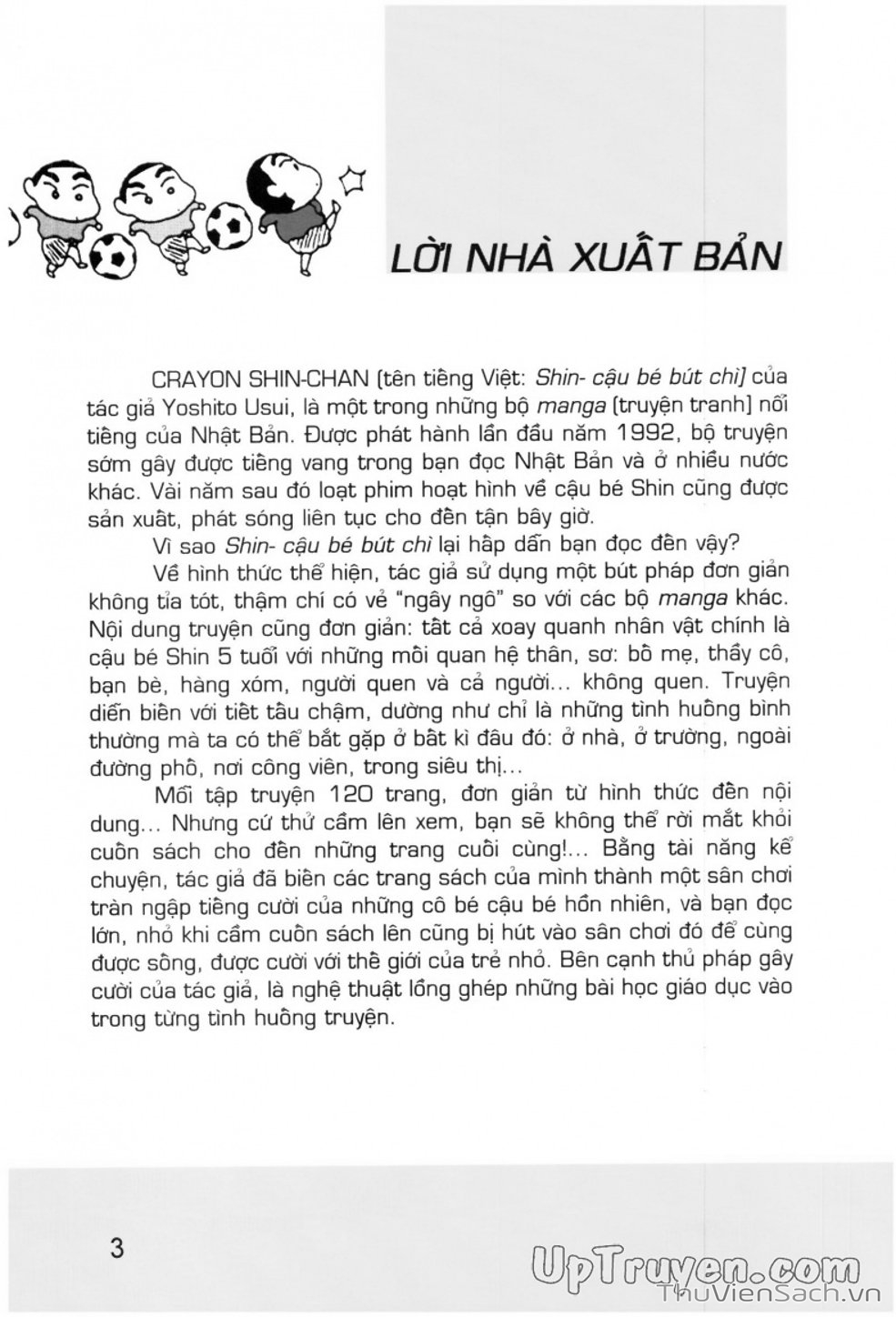 Truyện Tranh Shin - Cậu Bé Bút Chì trang 3
