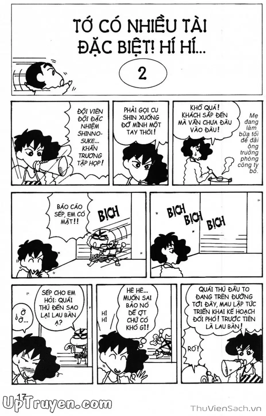 Truyện Tranh Shin - Cậu Bé Bút Chì trang 3