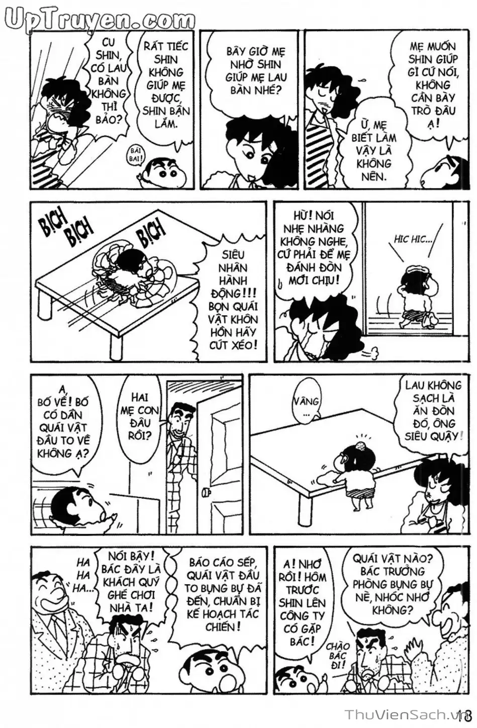 Truyện Tranh Shin - Cậu Bé Bút Chì trang 3