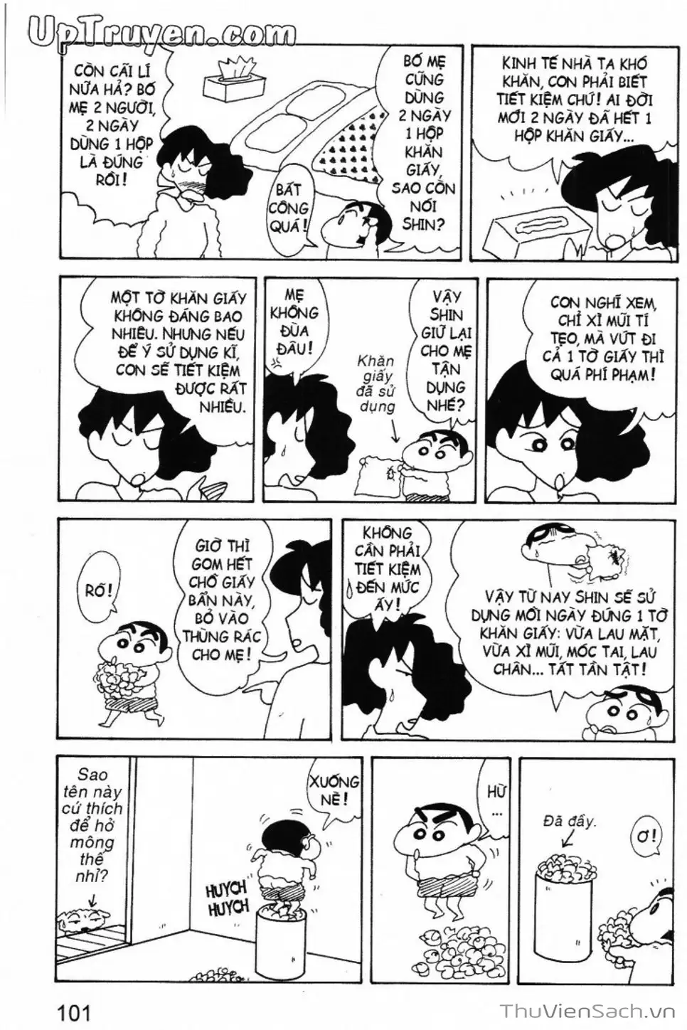 Truyện Tranh Shin - Cậu Bé Bút Chì trang 3