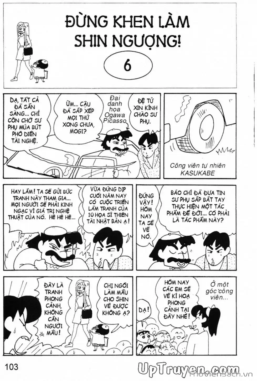 Truyện Tranh Shin - Cậu Bé Bút Chì trang 3