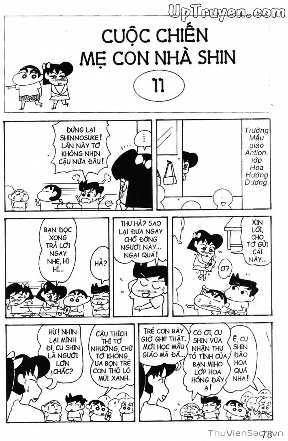 Truyện Tranh Shin - Cậu Bé Bút Chì trang 3